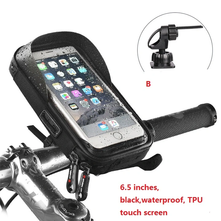 Ea056 Bike Mount Smartphone Mobile Holder Travel Men Wallet Case Cell Purse Handlebar Waterproof Front Frame Bicycle Touch Screen Phone Bag