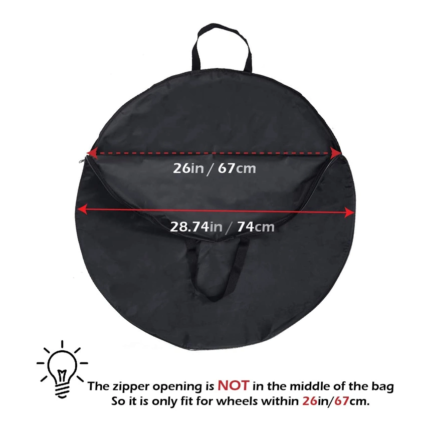 Soft Bike Bicycle Wheel Bag Wheelset Bag MTB Mountain Road Bike Travel Case Wheel Carrying Bag